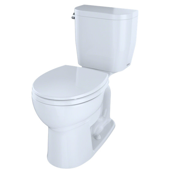 Glacier Bay Round Closed Front Toilet Seat Lift-off White Standard Quality for sale online 