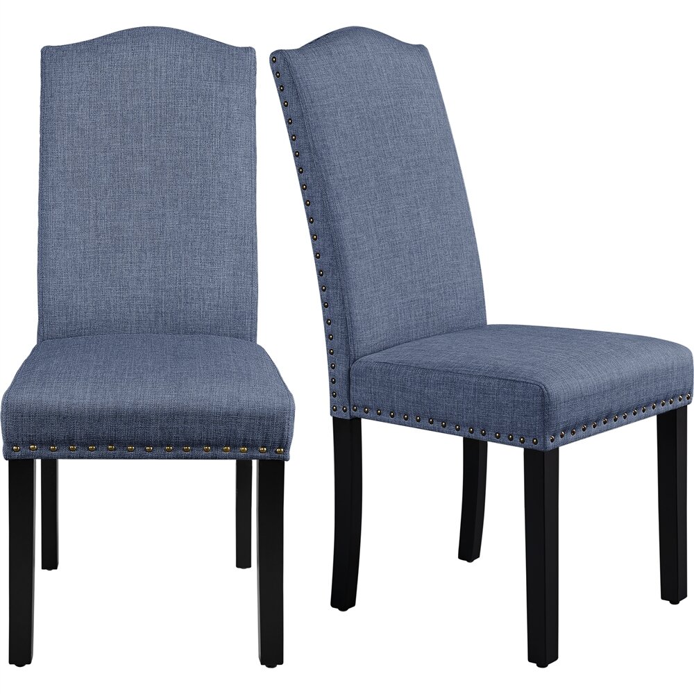 Vicki Upholstered Dining Chair black,blue,brown