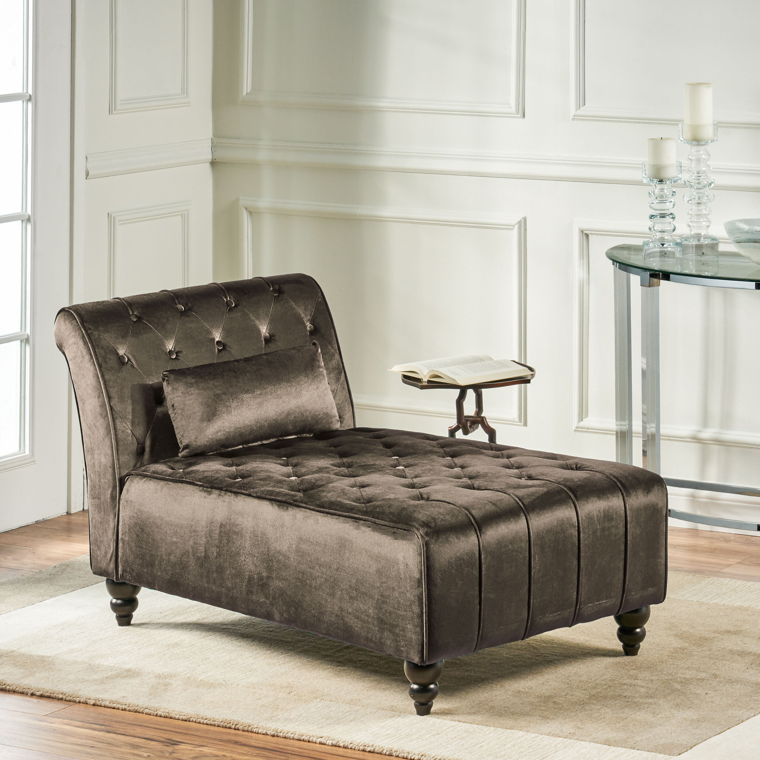 Andrews Upholstered Chaise Lounge