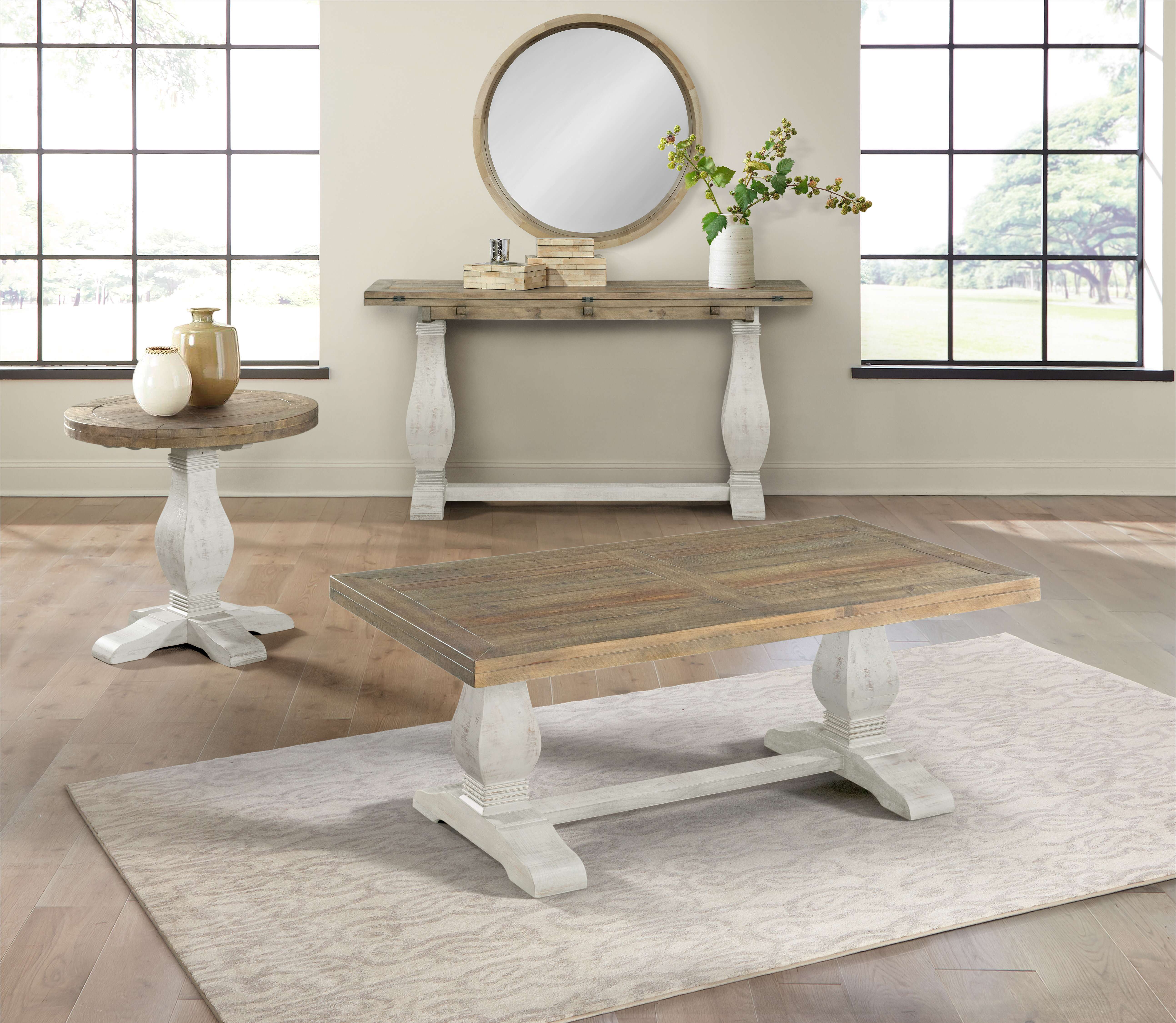 Foundstone™ Terence 2 Piece Coffee Table Set & Reviews | Wayfair