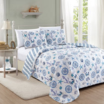 beach themed king quilts