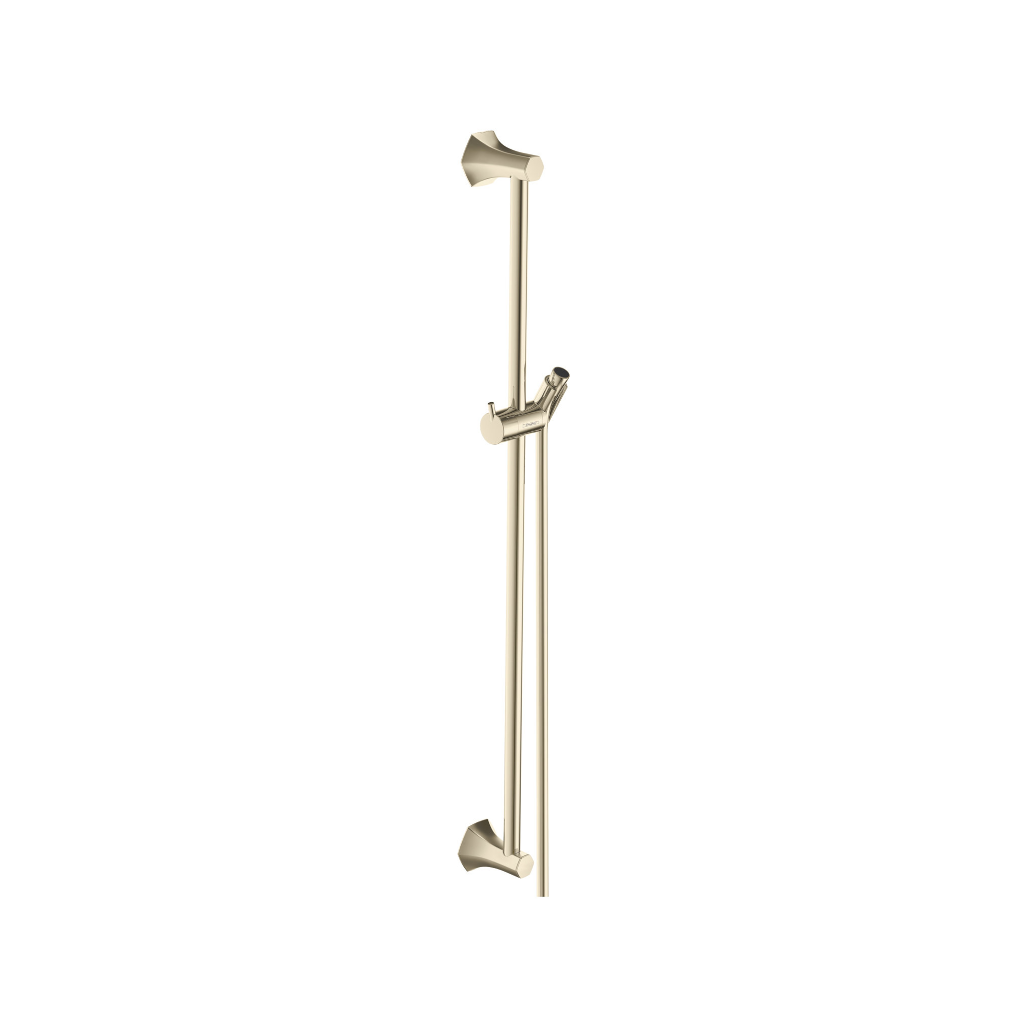 Hansgrohe Wallbar, 24"3Inch TransitionalWallbar In Polished Nickel