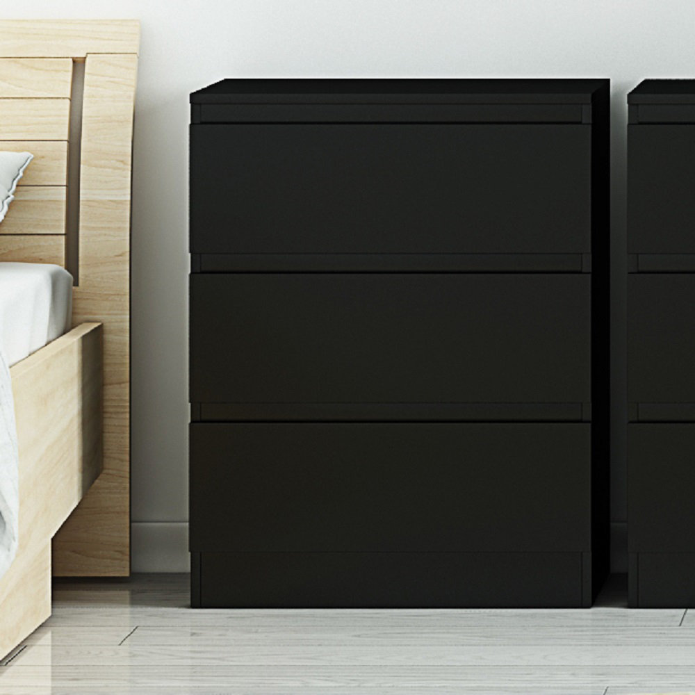 Zipcode Design Francine 3 Drawer Chest of Drawers & Reviews Wayfair