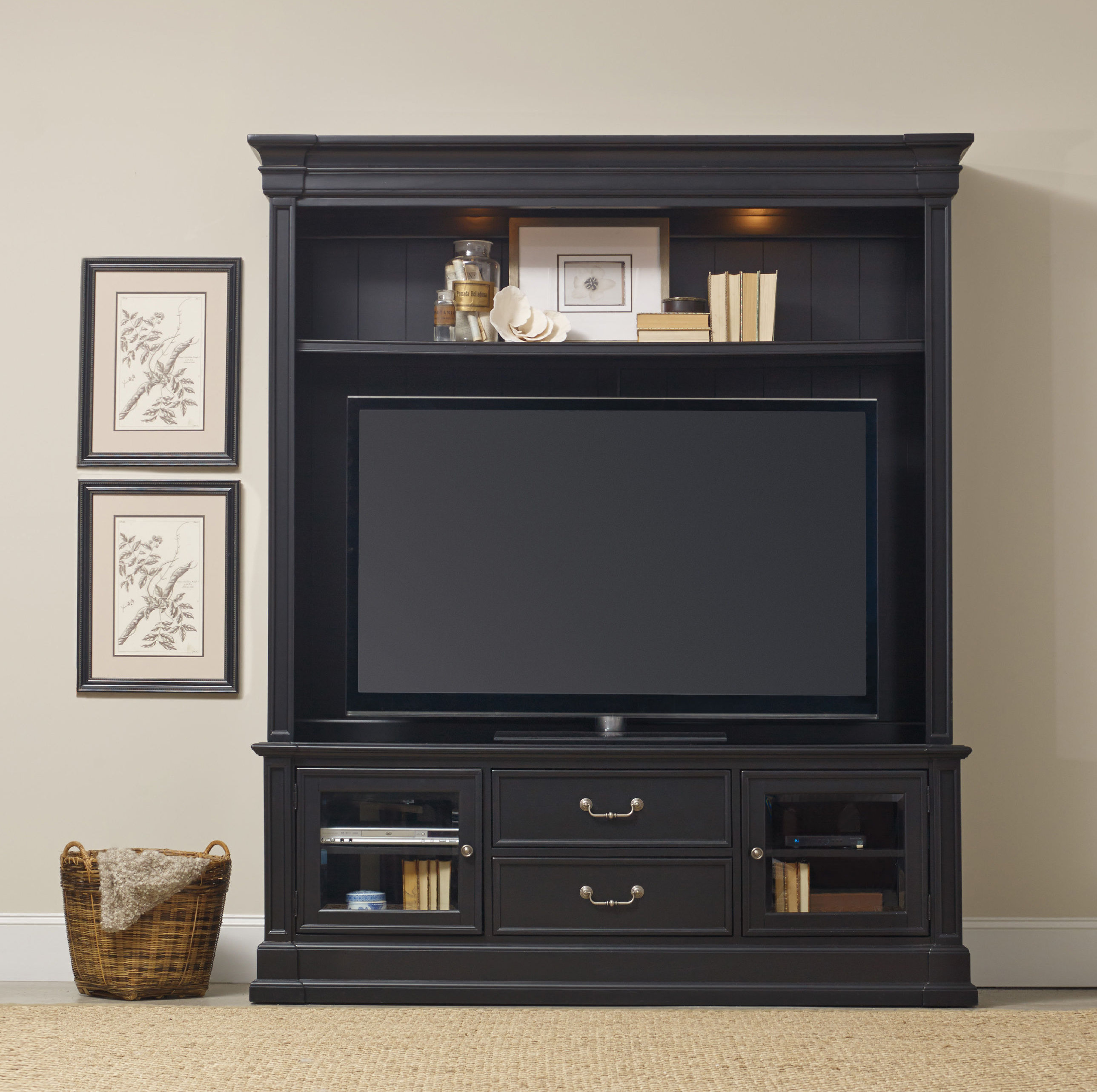 Hooker Furniture Clermont Entertainment Center for TVs up to 70