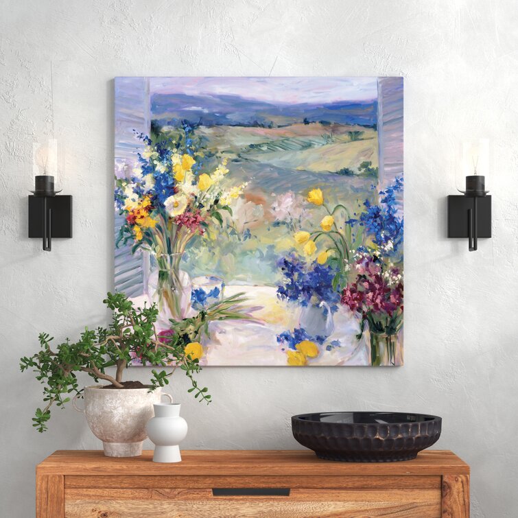 Fernleaf Tuscany Floral by Allayn Stevens - Painting on Canvas ...