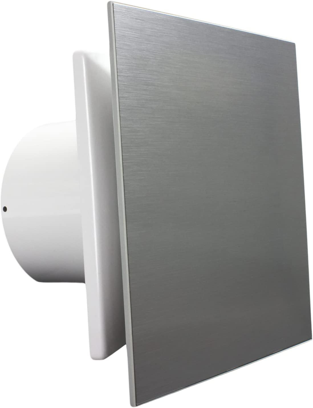 Symple Stuff NAZAIR PullCord Bathroom Extractor Fan With Brushed Metal