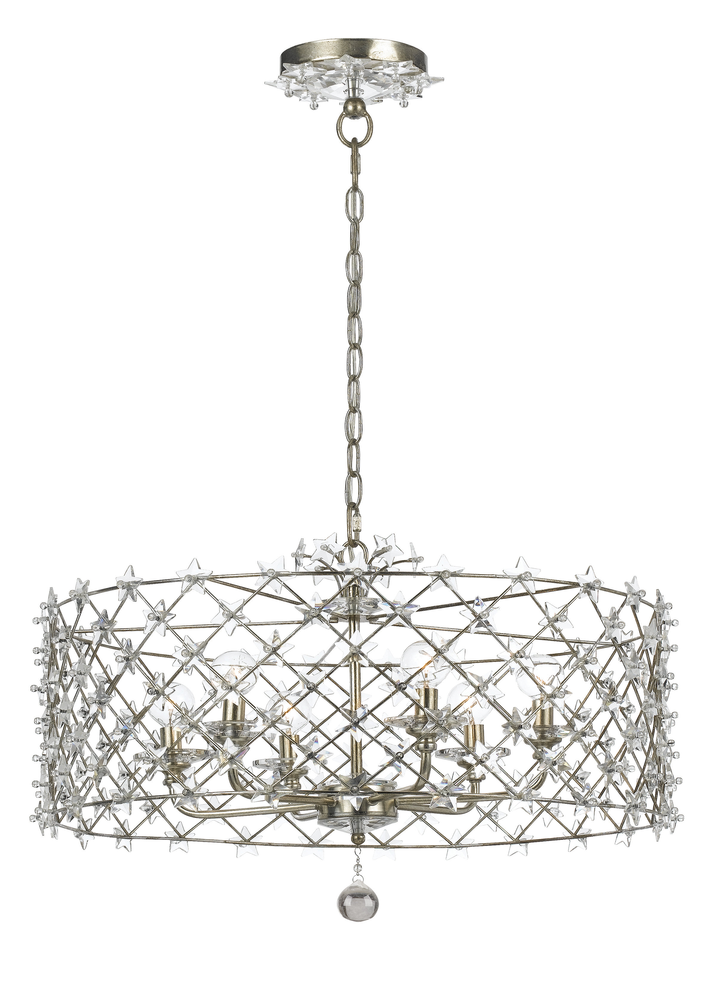 Crystorama Willow 6 Light Chandelier Wayfair