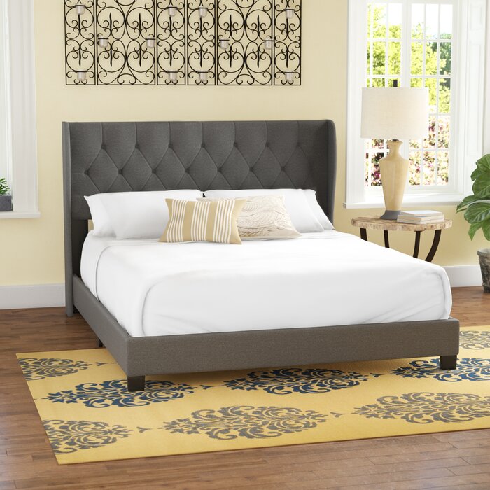 Charlton Home Baremeadow Upholstered Bed