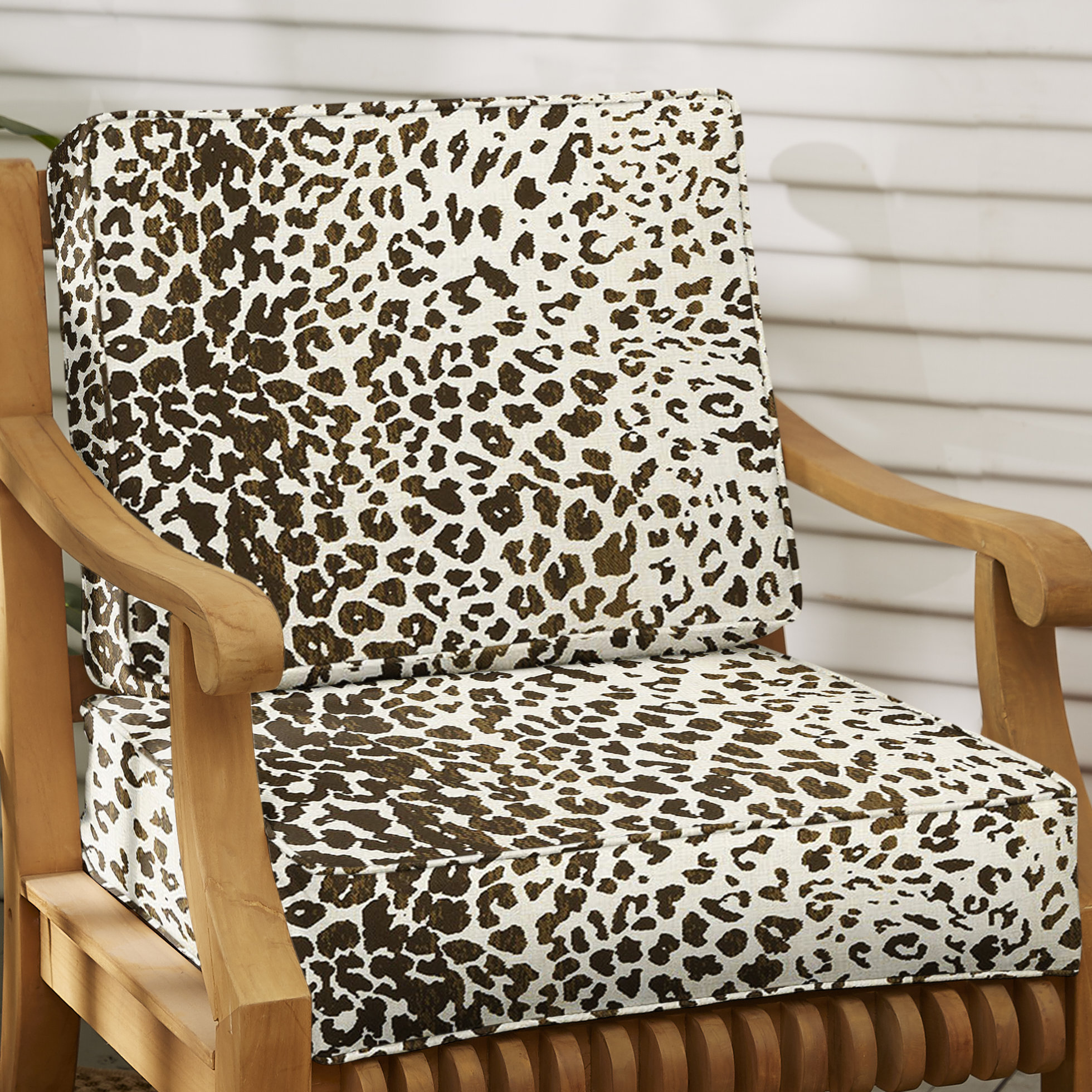 House of Hampton® Indoor/Outdoor Sunbrella Seat/Back Cushion & Reviews