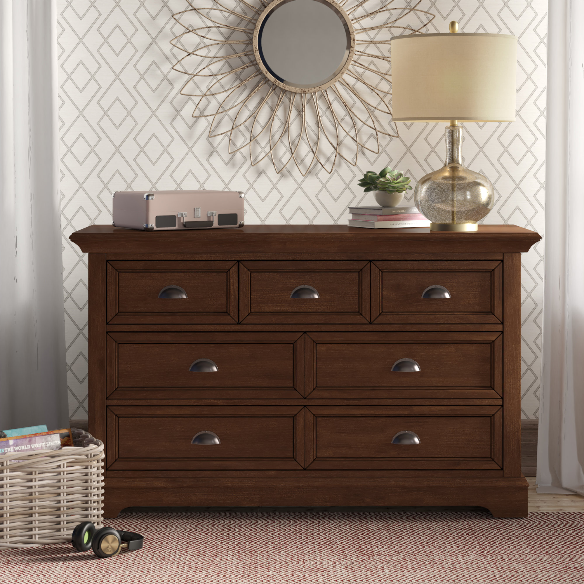 Greyleigh™ Alicea 7 Drawer Dresser & Reviews Wayfair