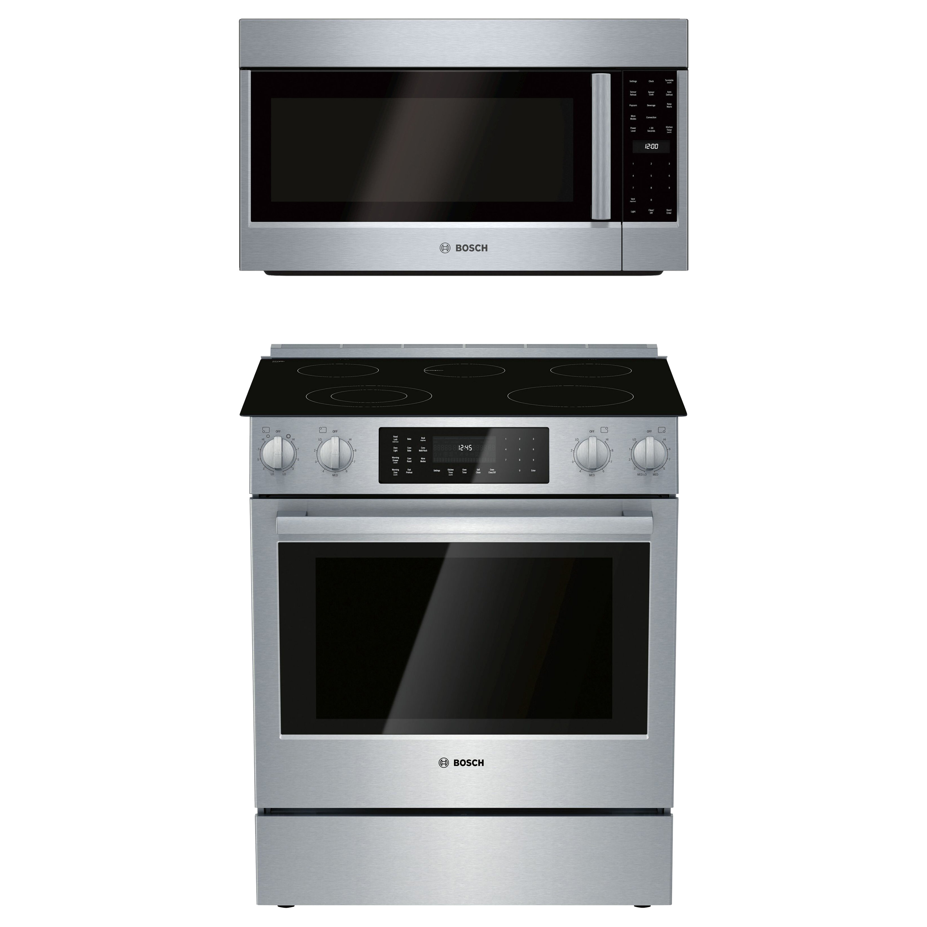 Bosch 800 Series 2 Piece Kitchen Appliance Package with 31.5'' , and