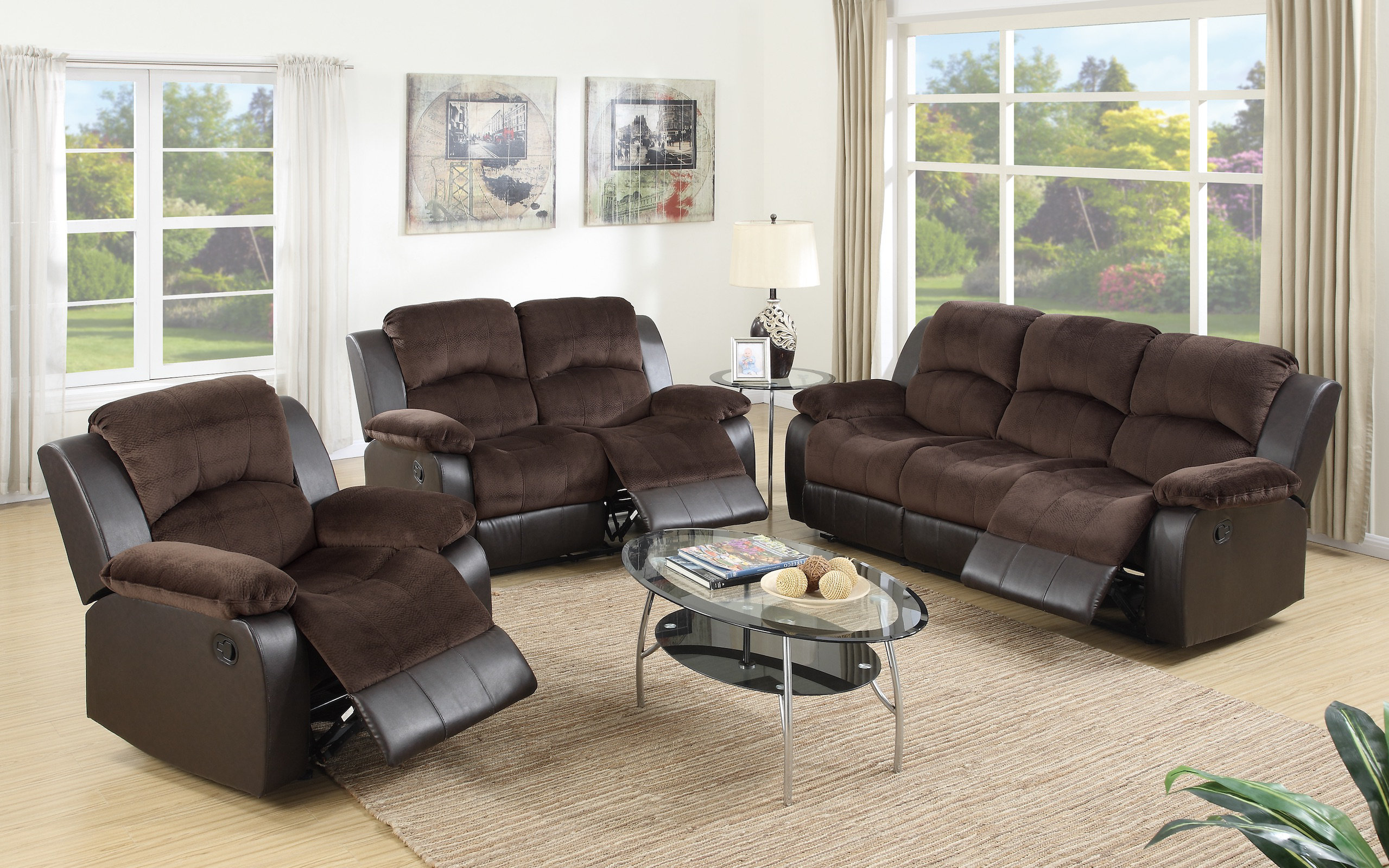 Red Barrel Studio® 3 Piece Reclining Living Room Set Wayfair