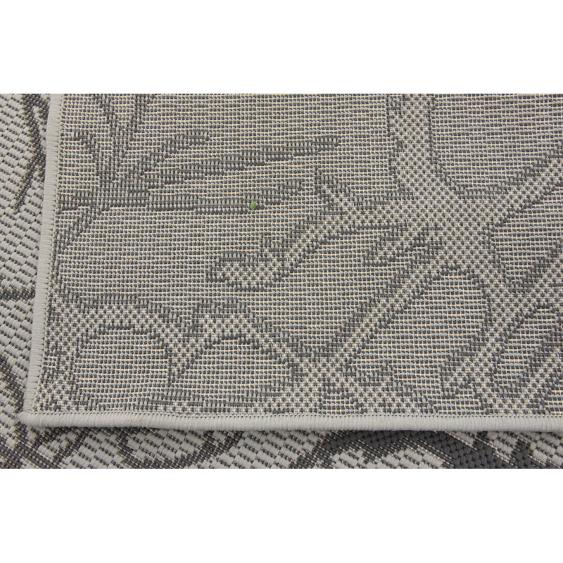 Ebern Designs Alviso Performance Light Gray Rug & Reviews | Wayfair