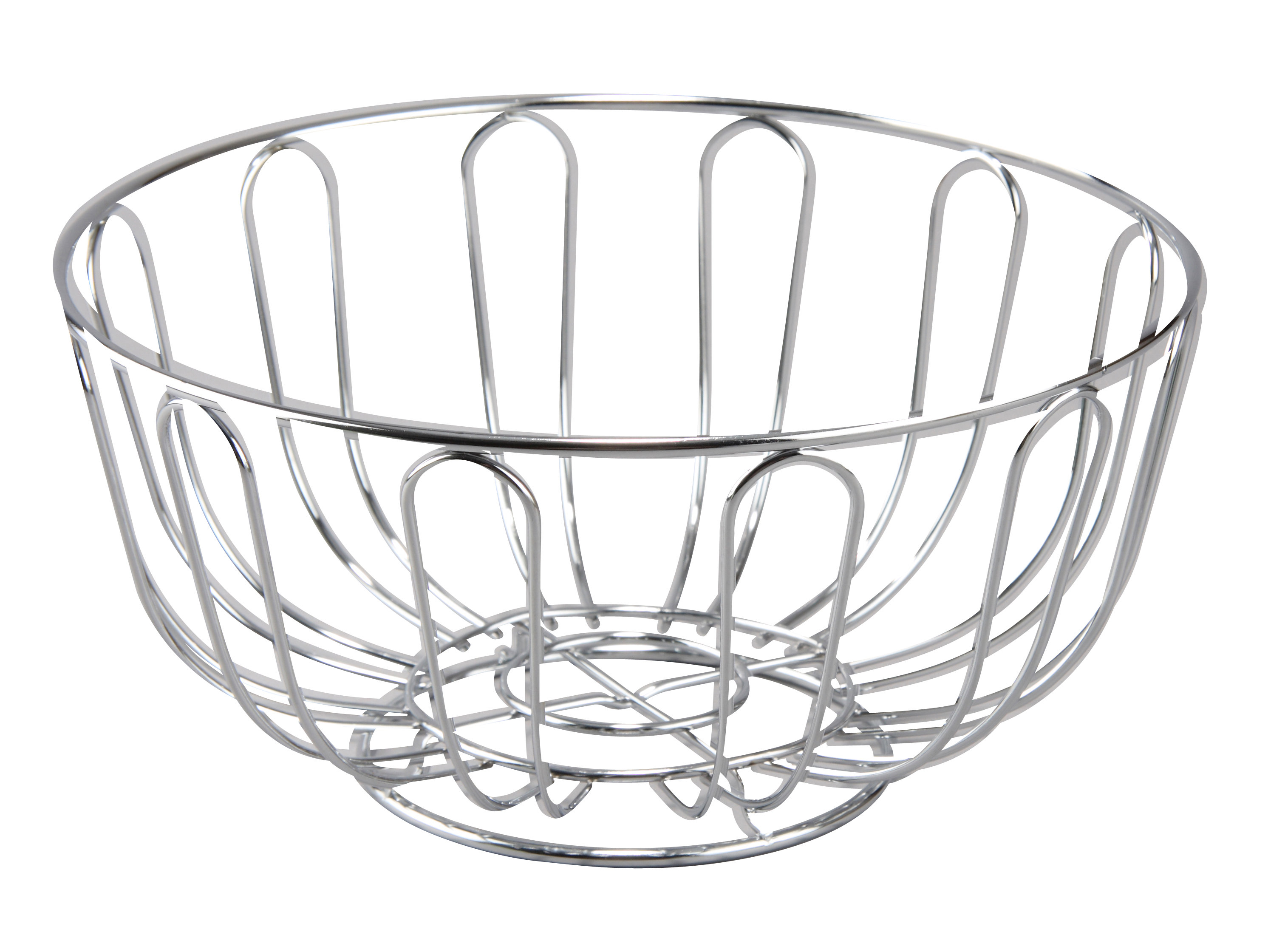 Charlton Home® Mcquade Stainless Steel Bread Basket & Reviews Wayfair