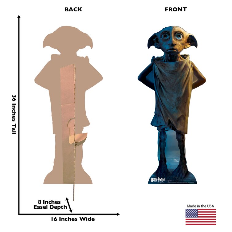Advanced Graphics Dobby - Harry Potter and the Deathly Hallows Cardboard  Standup & Reviews | Wayfair