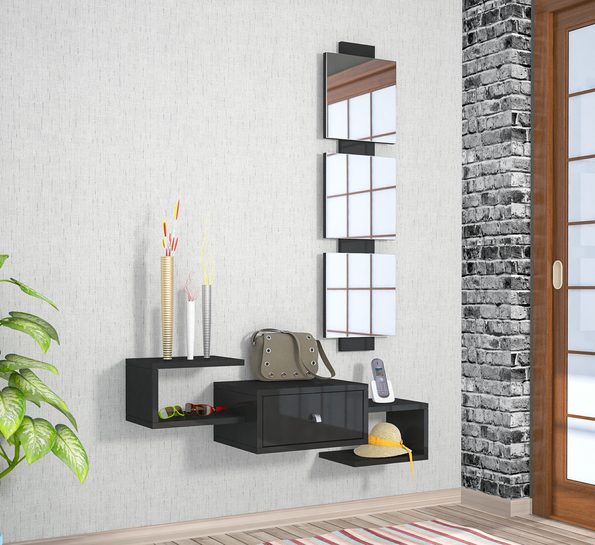 Ebern Designs Debrra Hall Tree Wayfair.co.uk