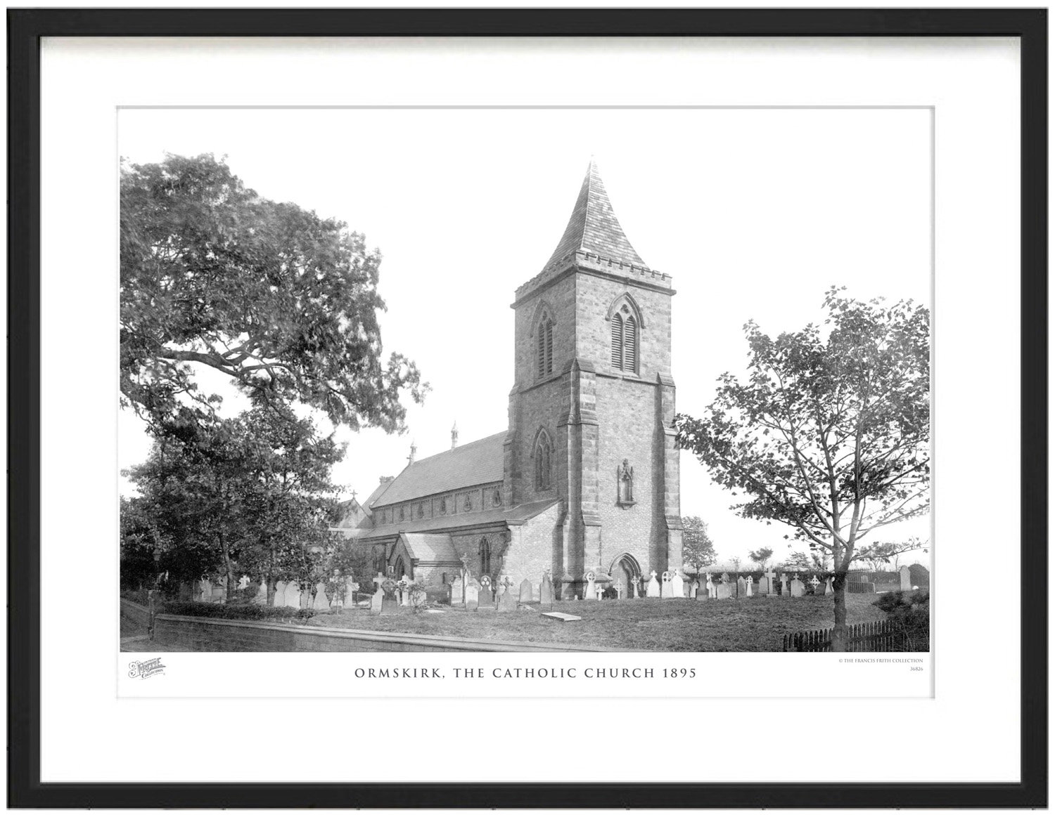 The Francis Frith Collection Ormskirk, The Catholic Church 1895