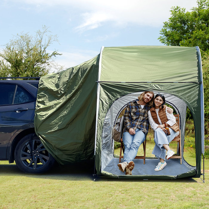 Outdoor Camping Car Rear Tent - Tailgate SUV Tent - Trunk Door Tent - Car Tailgate Tent For Camping