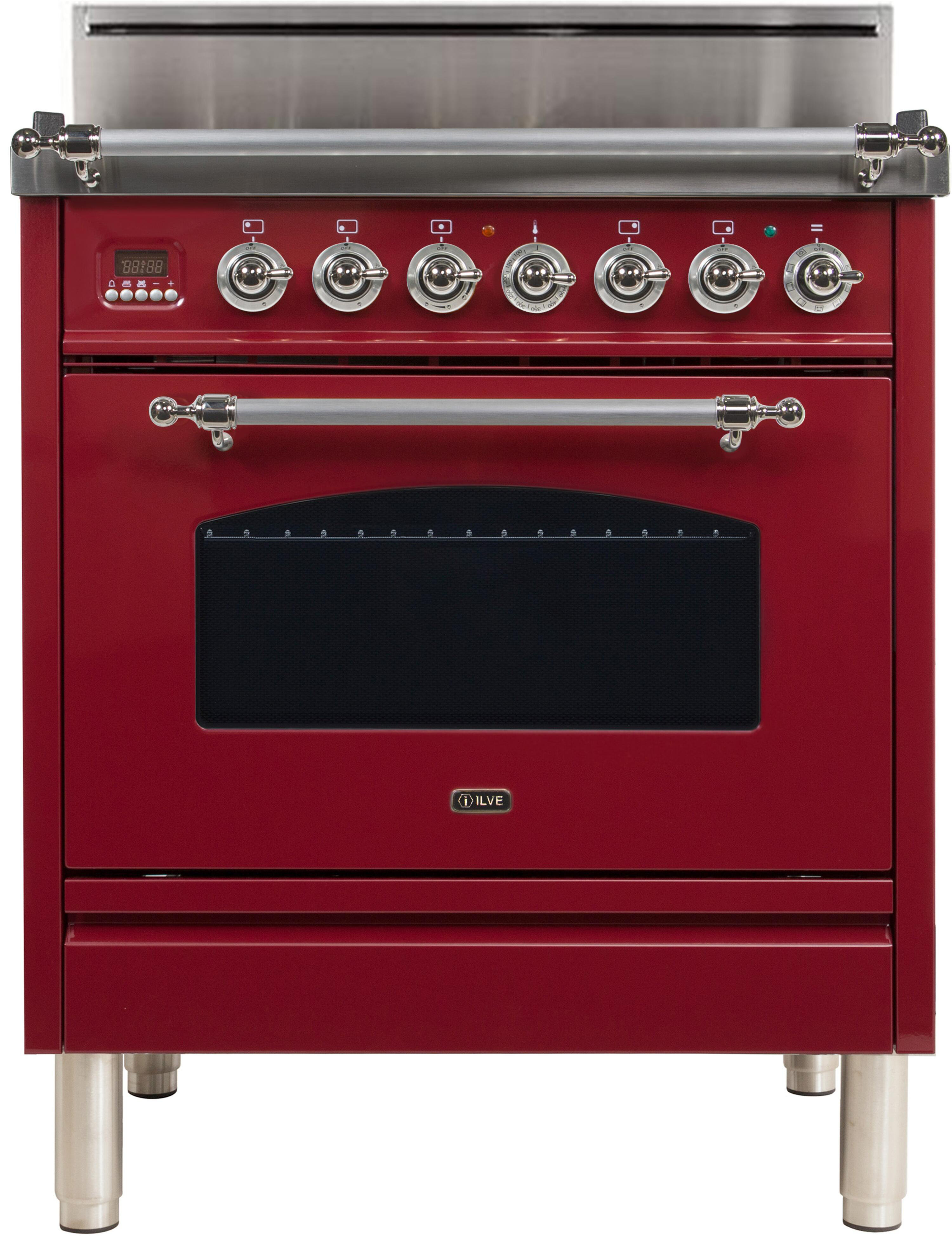 ILVE Nostalgie Series 30" 2.7 cu. ft. Freestanding Gas Range Wayfair