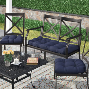 Outdoor Patio Cushion Garden Seat Pad Soft Bench Non-Slip Pillow Yard Furniture 