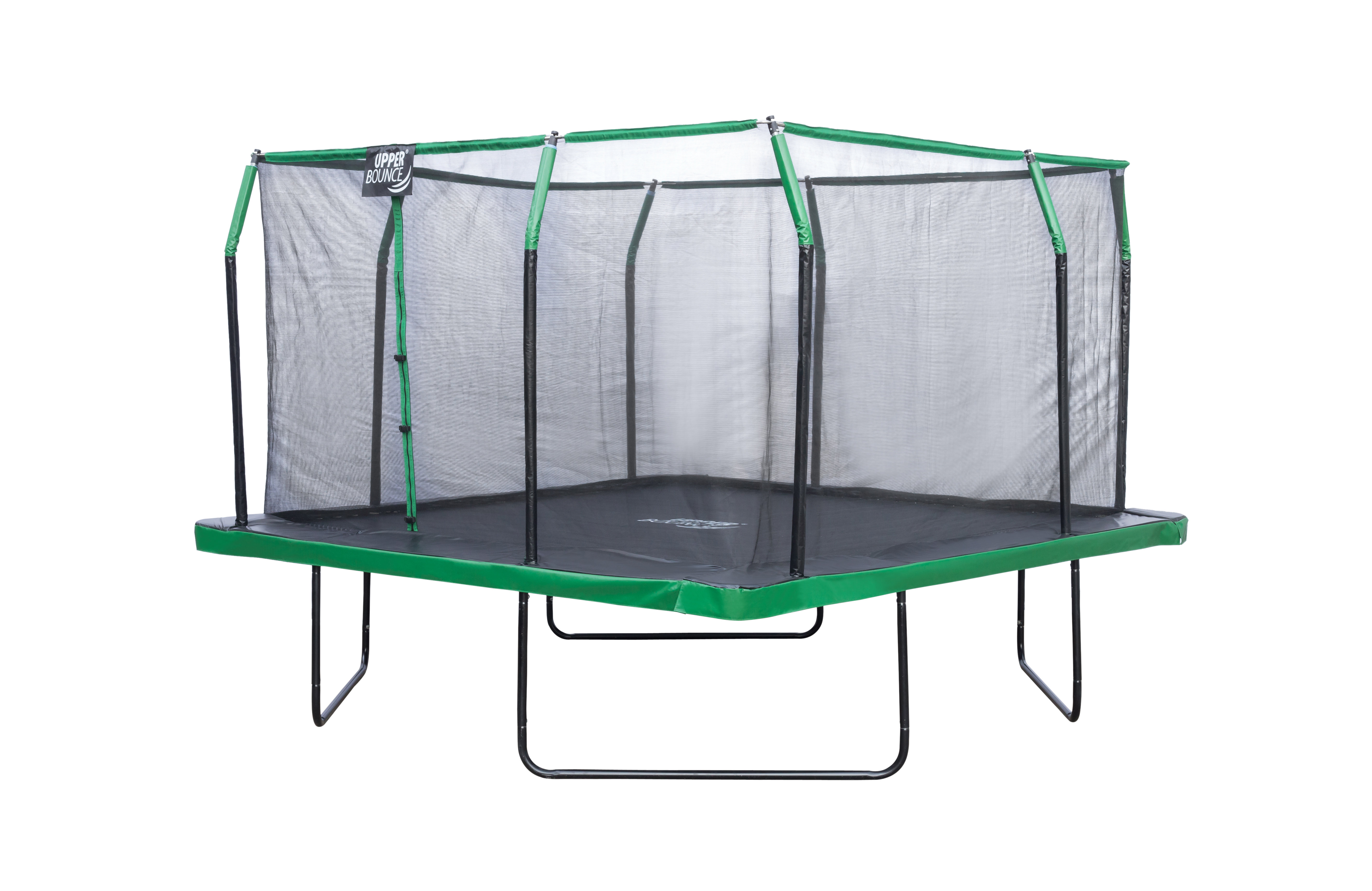 Upper Bounce Machrus Upper Bounce 12 x 12 FT Square Trampoline Set with