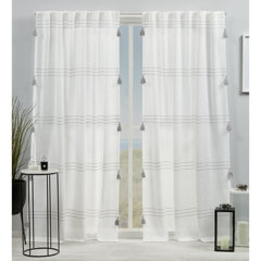 curtains with tassels
