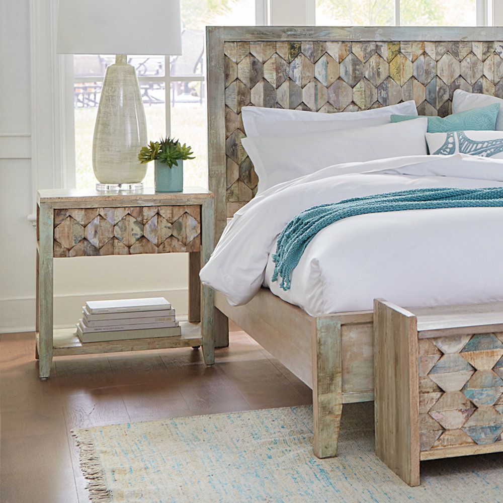 Rosecliff Heights Fleta Solid Wood Nightstand & Reviews | Wayfair