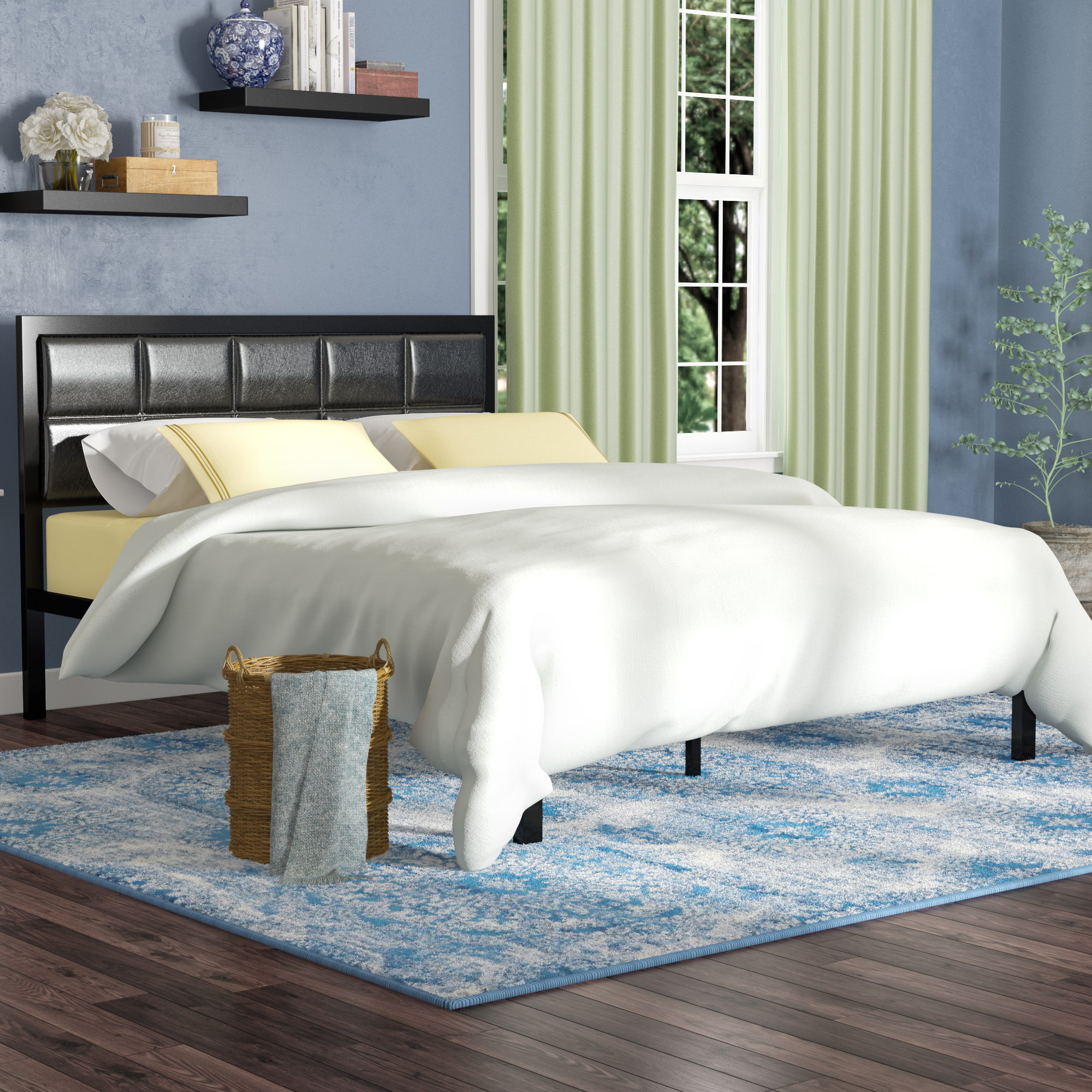 Latitude Run® Jaheim Upholstered Bed & Reviews | Wayfair