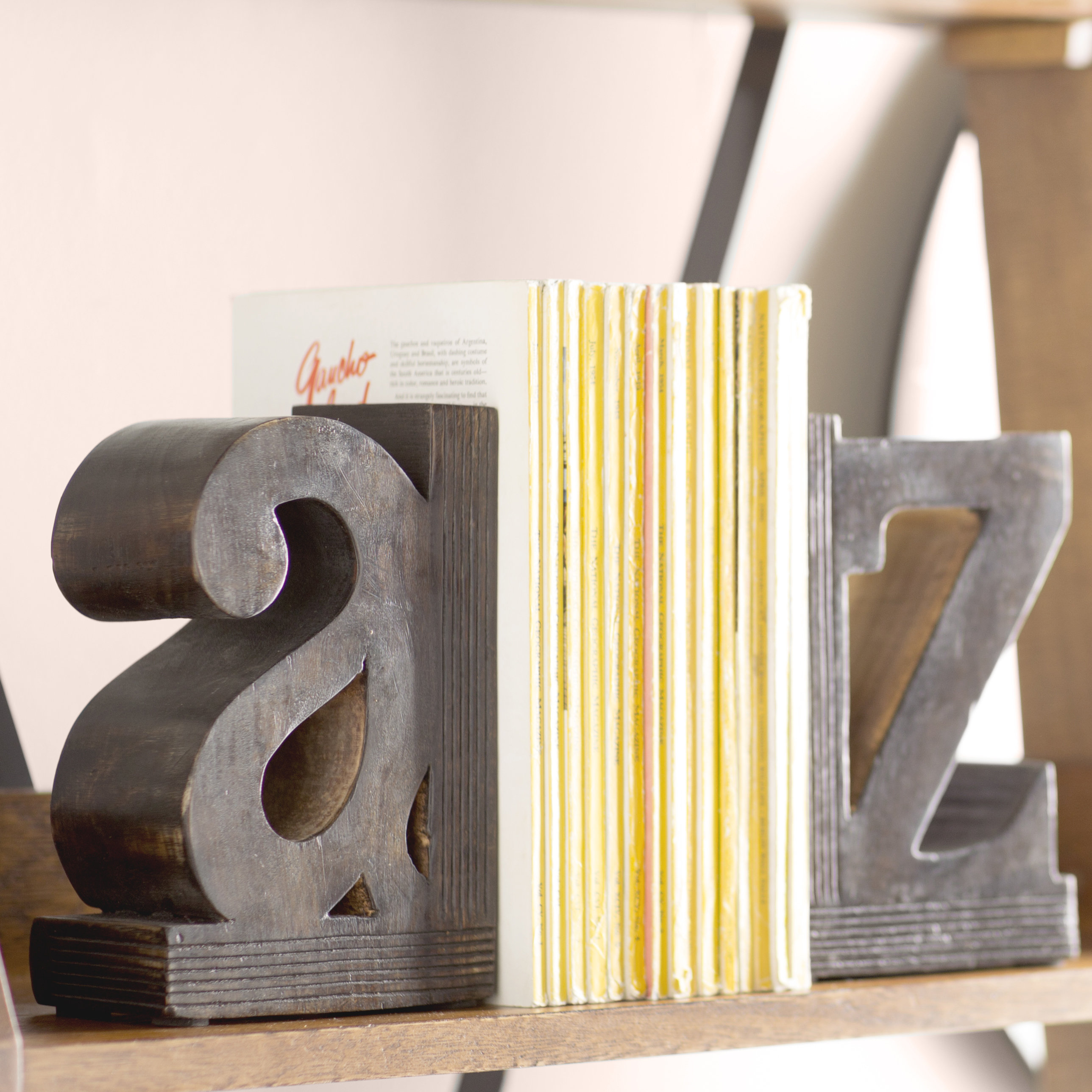 Williston Wooden Bookends & Reviews Wayfair