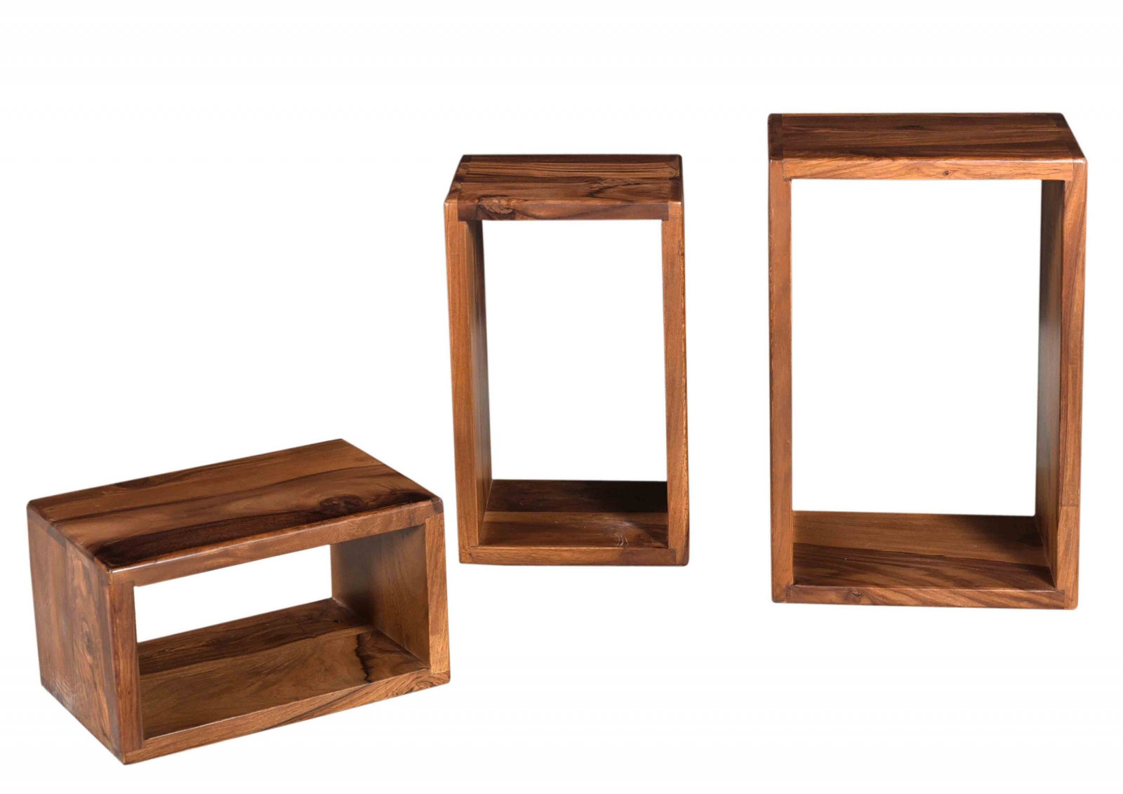 Massivmoebel24 Toronto 3 Piece Wall Shelf Set Wayfair.co.uk