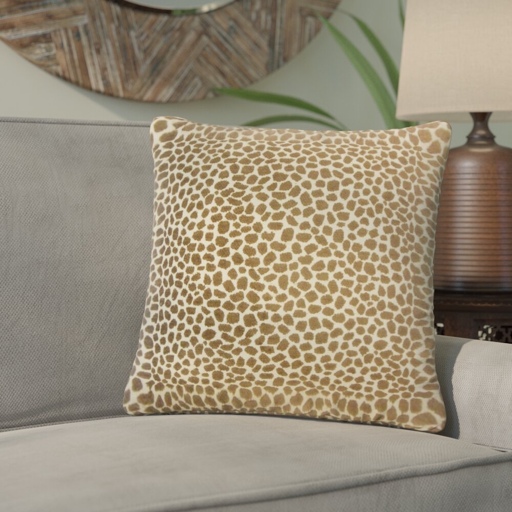 Everly Quinn Alamanno Animal Print Throw Pillow | Wayfair