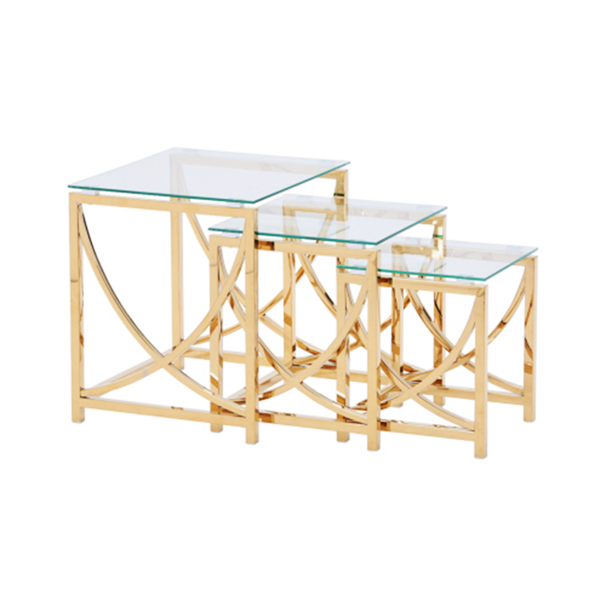 Everly Quinn Anyelo Nesting Coffee Table | Wayfair
