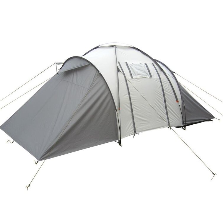 6 Person Two Rooms Geo Dome Tent Camping Offroad 2 Exits and 4 Windows RA 