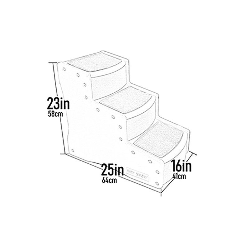 Easy Steps Soft Pet Stairs - 3