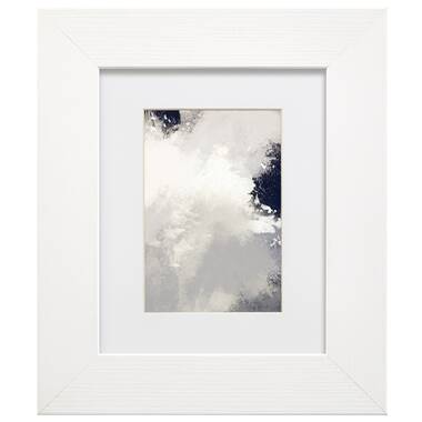 Picture FRAME ROTTERDAM plastic in white with SIZE MENU 