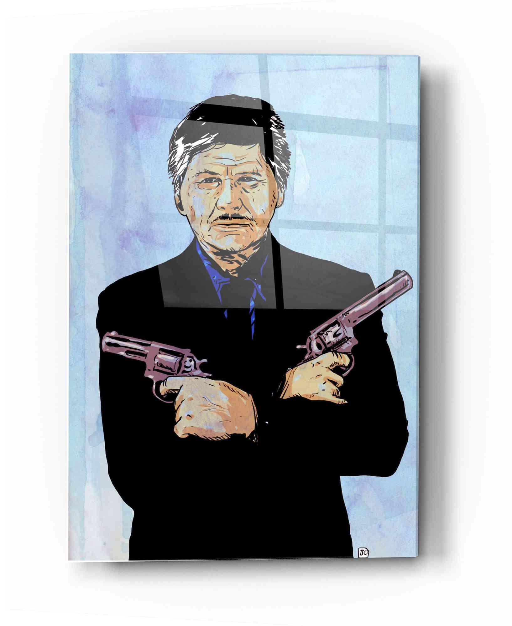 Epic Art Charles Bronson Charles Bronson by Unframed Graphic Art