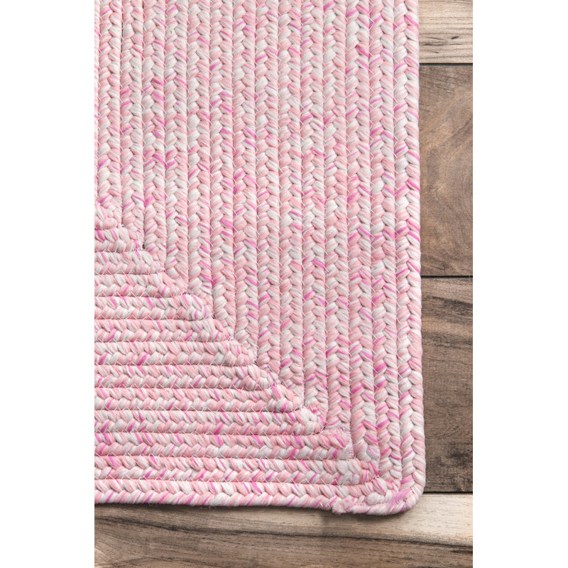 Gracie Oaks Evaristo Handmade Pink Indoor/Outdoor Rug & Reviews | Wayfair