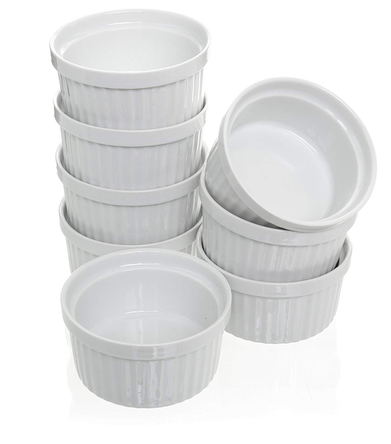 California Home Goods 4 Oz. Porcelain Round Ramekins Bakeware & Reviews
