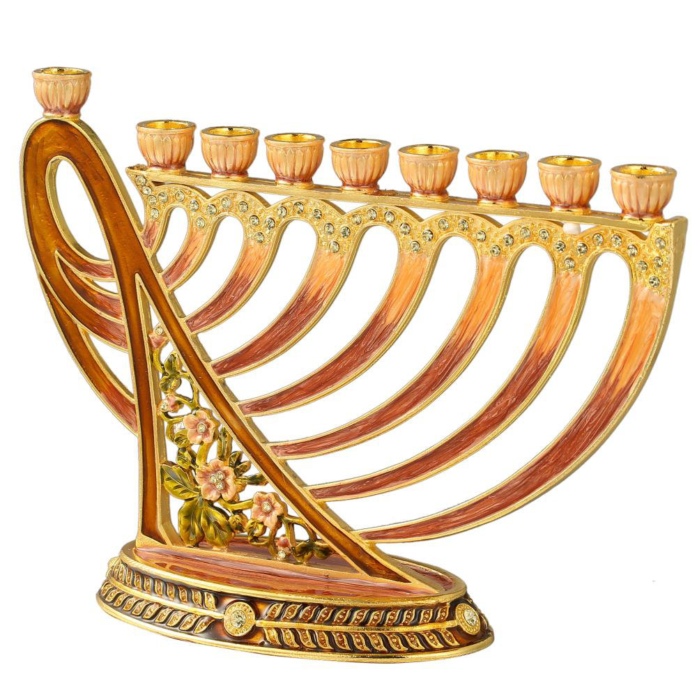 The Holiday Aisle® Enamel Menorah & Reviews Wayfair