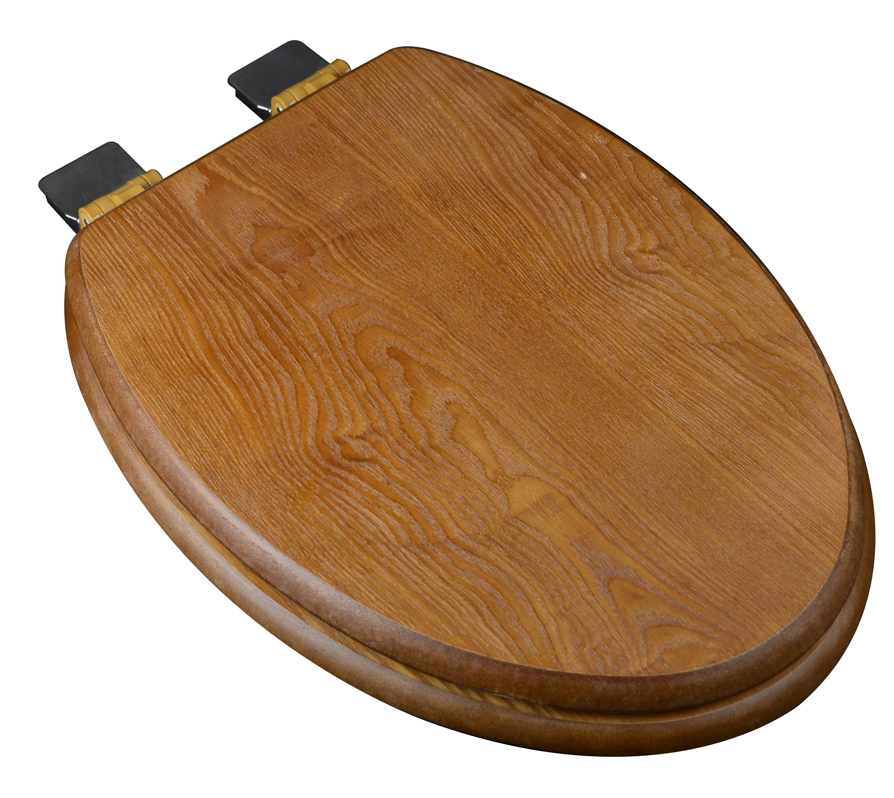 Bath Décor Wood Decorative Elongated Toilet Seat & Reviews Wayfair