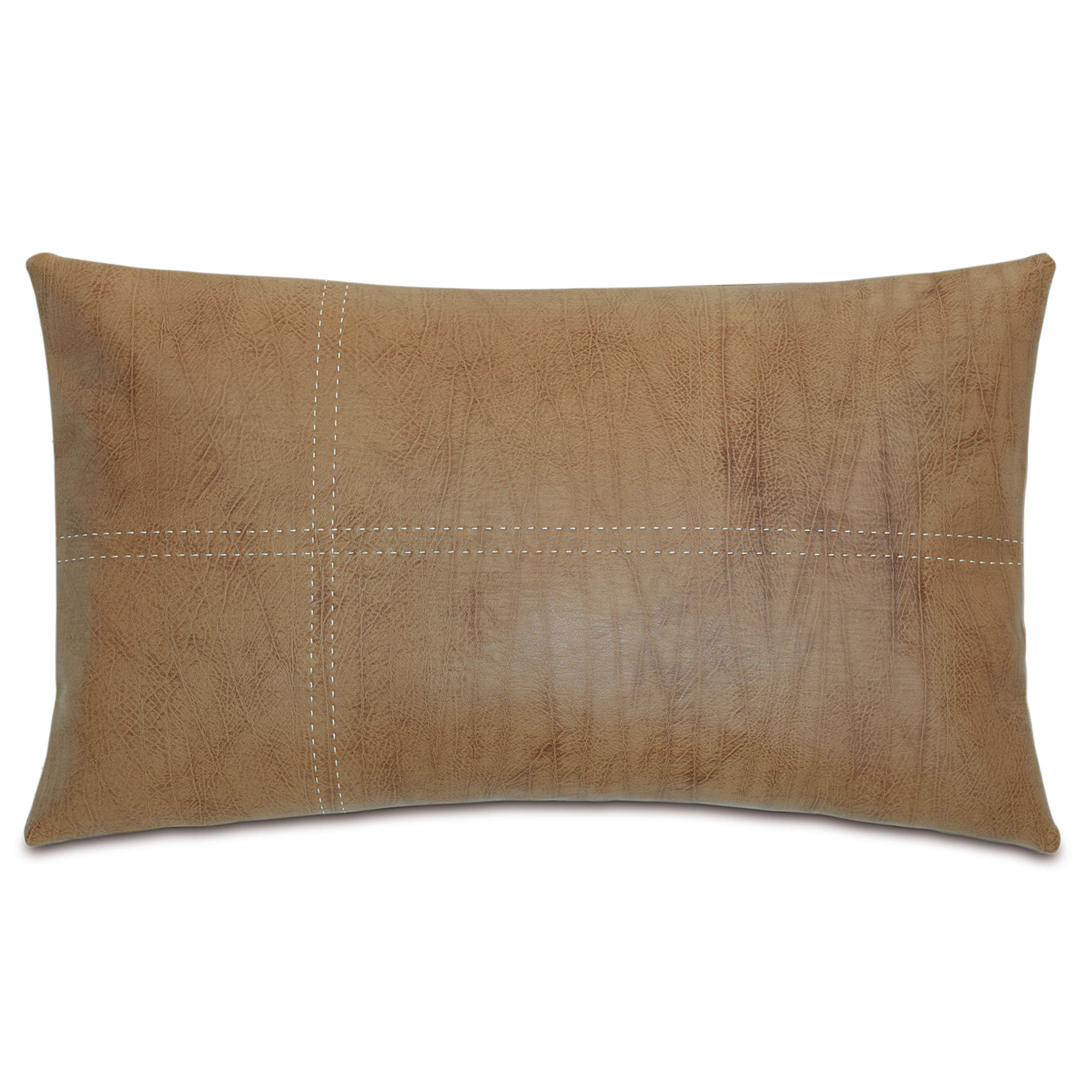 Eastern Accents Edward Faux Leather Lumbar Pillow Cover & Insert Perigold