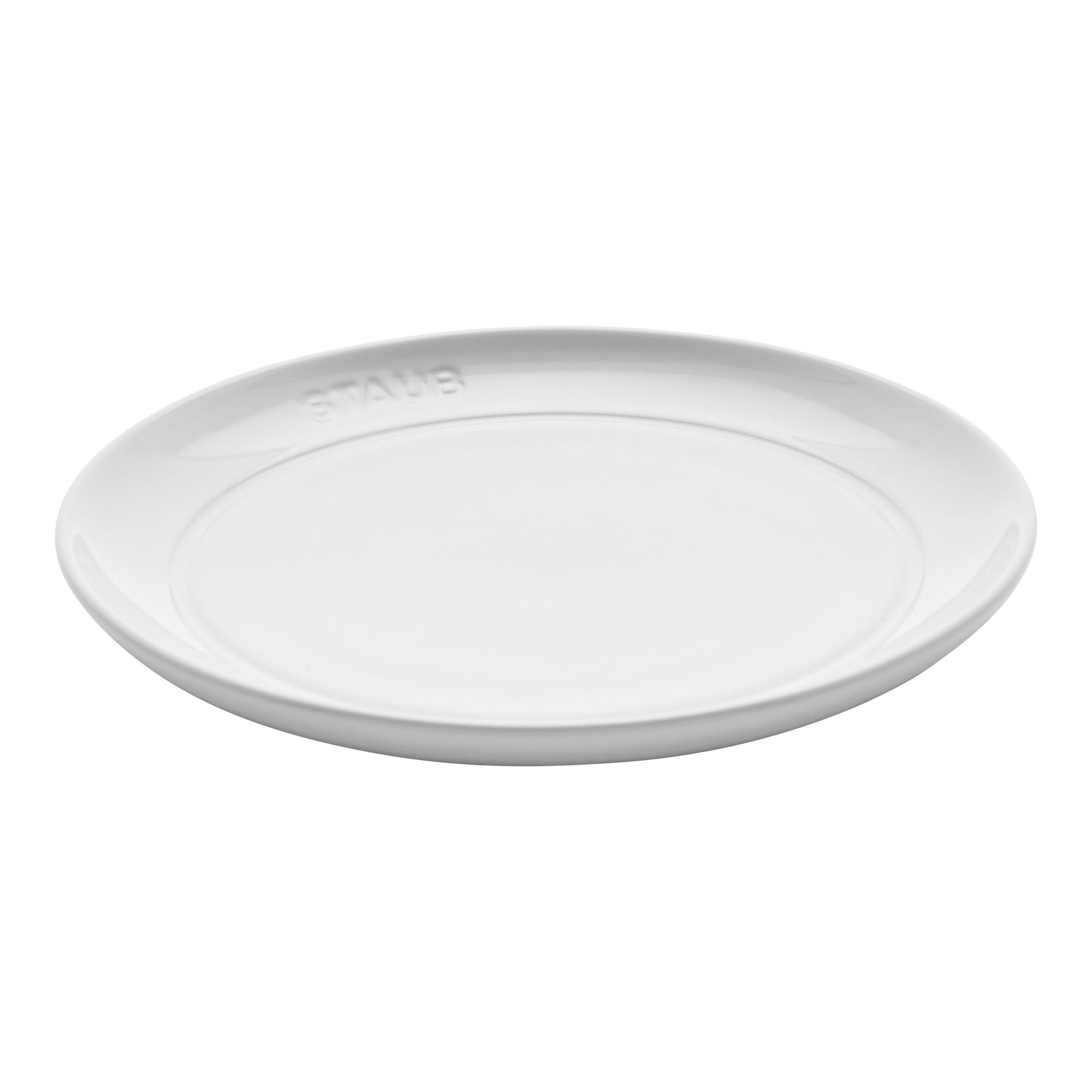 Staub Ceramic Dinnerware White 6.18" Appetizer Plate, Set of 4 Wayfair