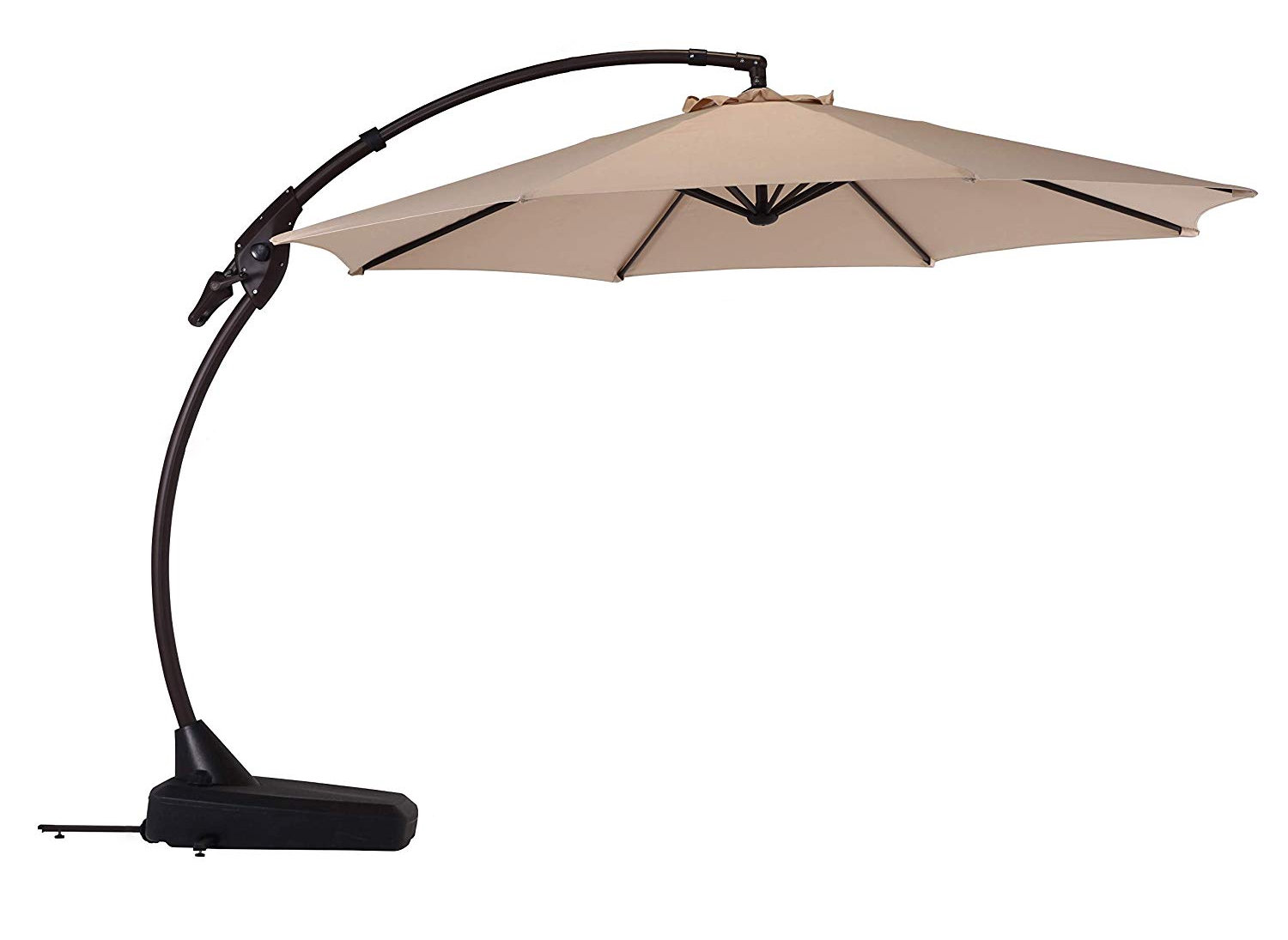 Kimolos 144'' Cantilever Outdoor Umbrella & Reviews Birch Lane