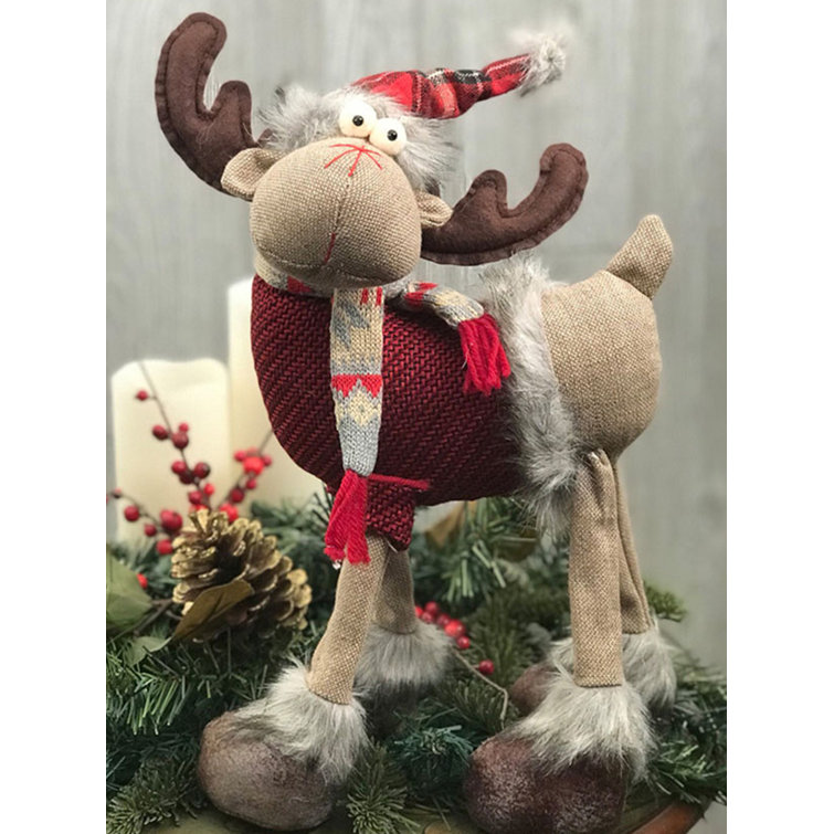 moose christmas plush