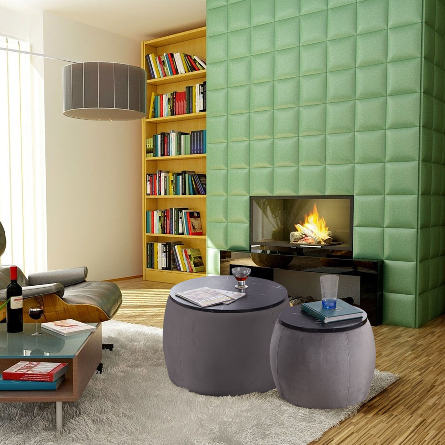 Ivy Bronx Deljana Nesting Coffee Table Wayfair