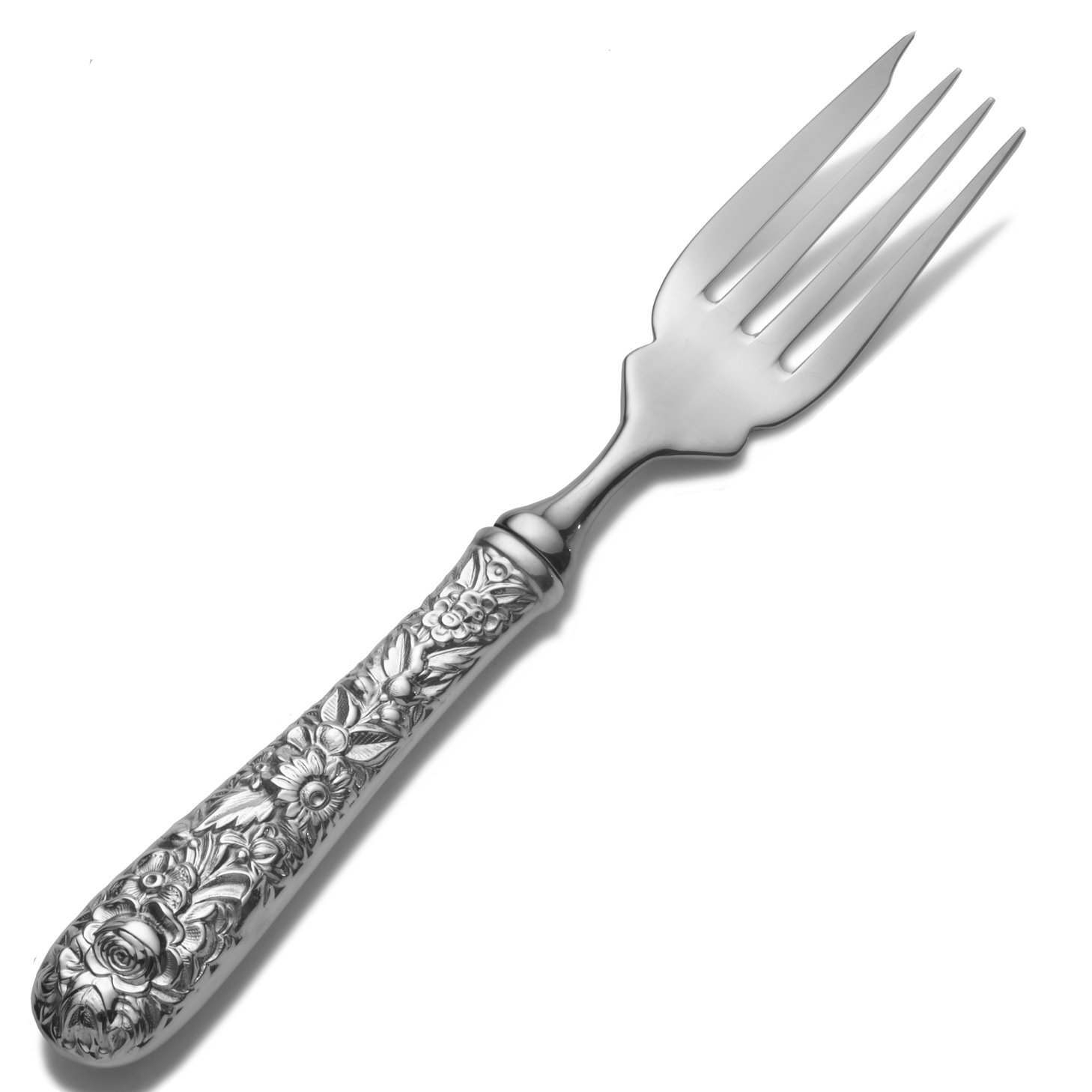 Kirk Stieff Repousse Terminal Fish Fork with Hollow Handle Wayfair
