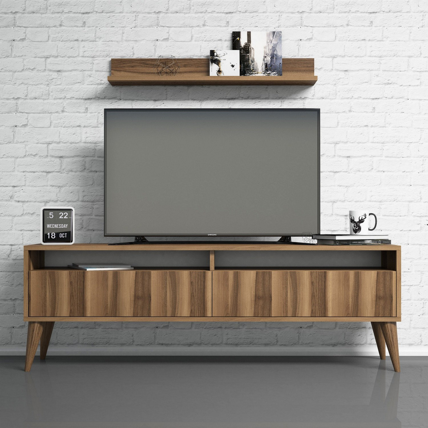 East Urban Home 59.06'' Media Center Wayfair