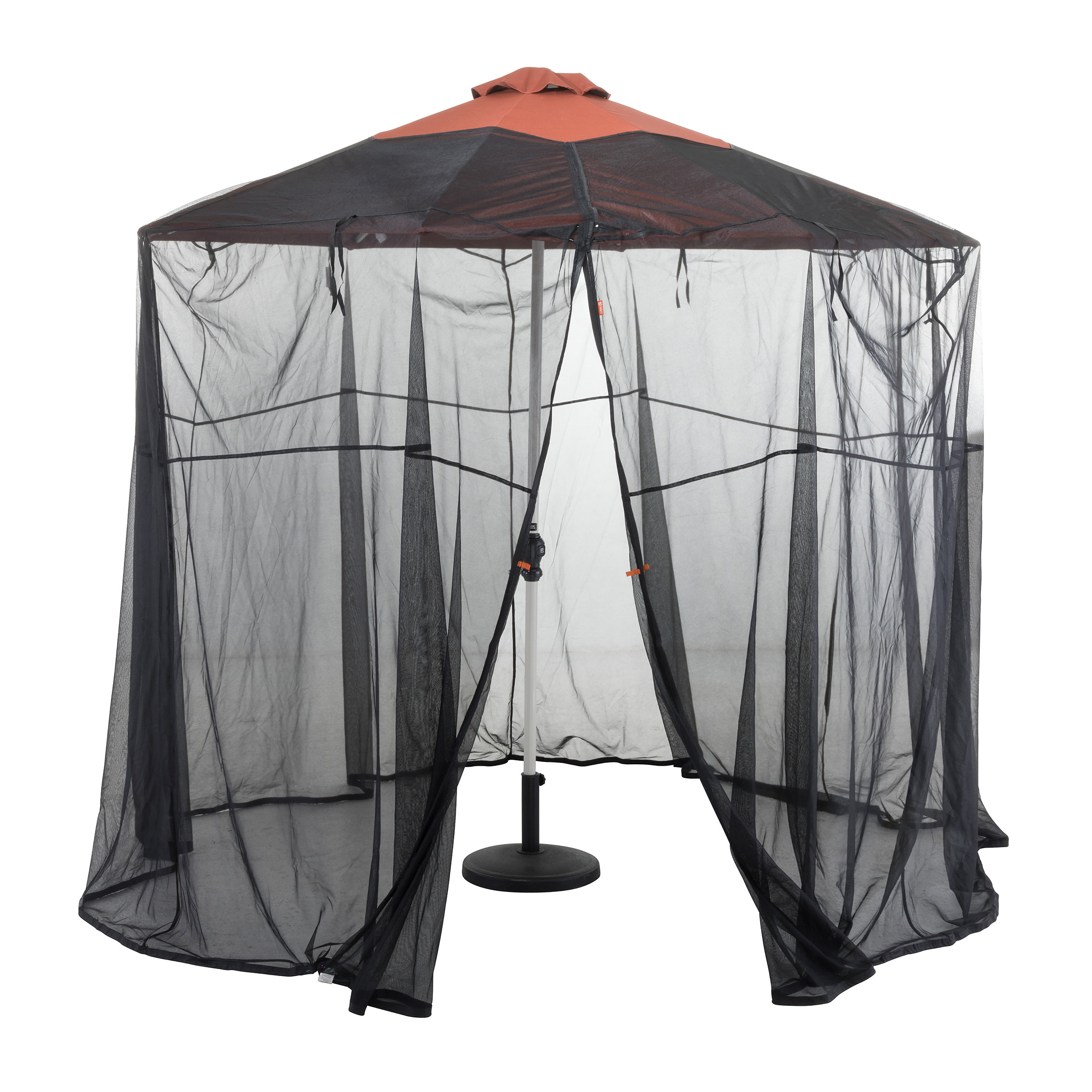 Arlmont & Co. Phillips WaterResistant Patio Umbrella Netting & Reviews