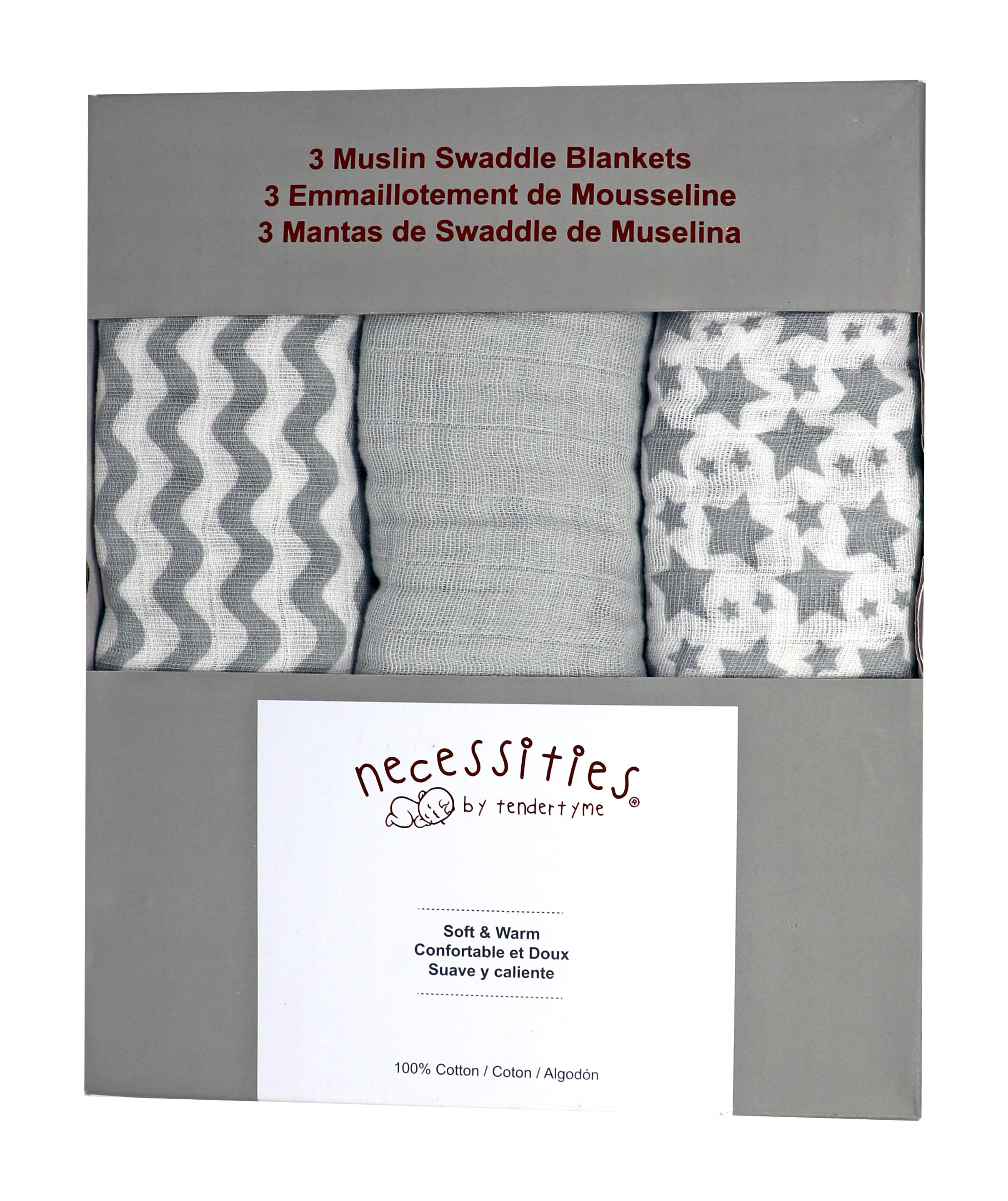 Muslin Swaddle Blanket Set 