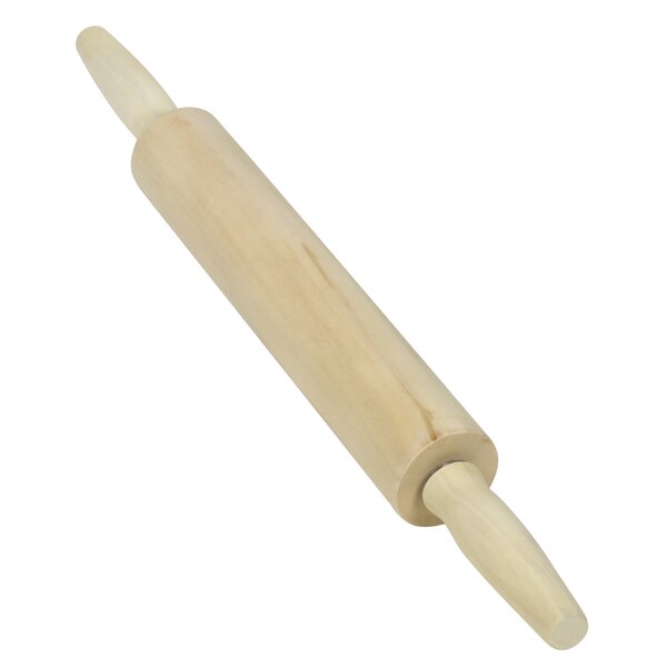 Judge H350 47 x 6 Centimeter Rolling Pin Natural Stone Marble White Grey With 